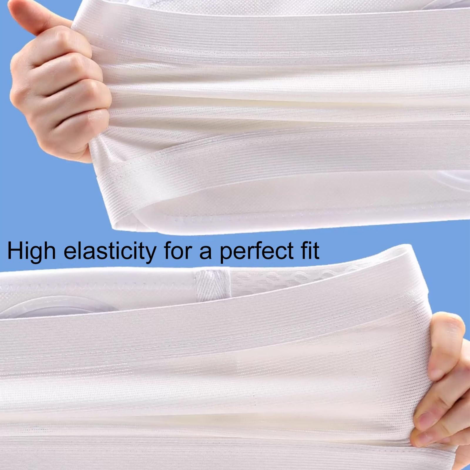 Cintura di Stomia per Uomo e Donna, Fascia Addominale Traspirante Regolabile, Supporto per Stomia, Assistenza Post-Operatoria(XL)