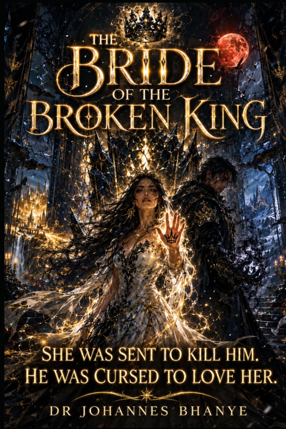 THE BRIDE OF THE BROKEN KING: A Dark Romantasy of a Rebel Bride, a Cursed King, and a Throne That Feeds on Love (THE CROWNS THAT HUNGER: A Dark Epic ... Hidden Heirs, Prophecy, and Buried Truth)