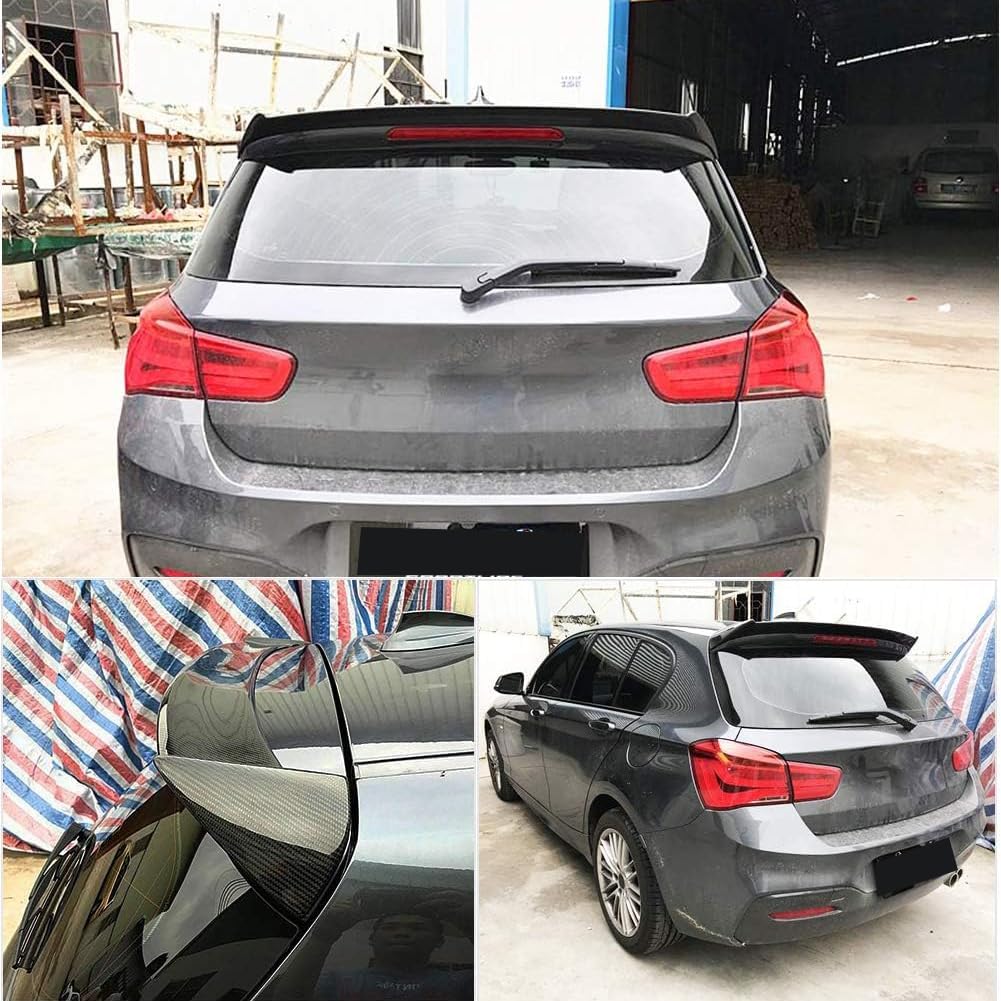 F20 Carbon Fiber Trunk Spoiler Fits for BMW 1 Series F20 F21 Hatchback 2012-2019 Custom Parts Rear Roof Lip Spoiler Window Tail Wing Factory Outlet