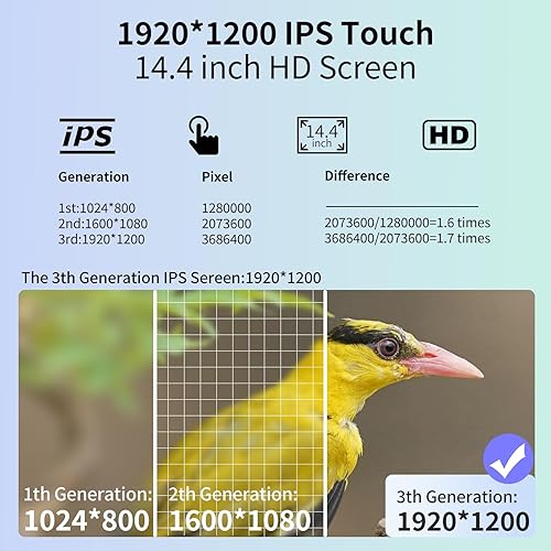 Miniatura 5 de Qualcomm - Radio de coche Android para Chevrolet Silverado GMC Sierra 2014-2019 unidad principal de repuesto estéreo de 14.4 pulgadas, pantalla