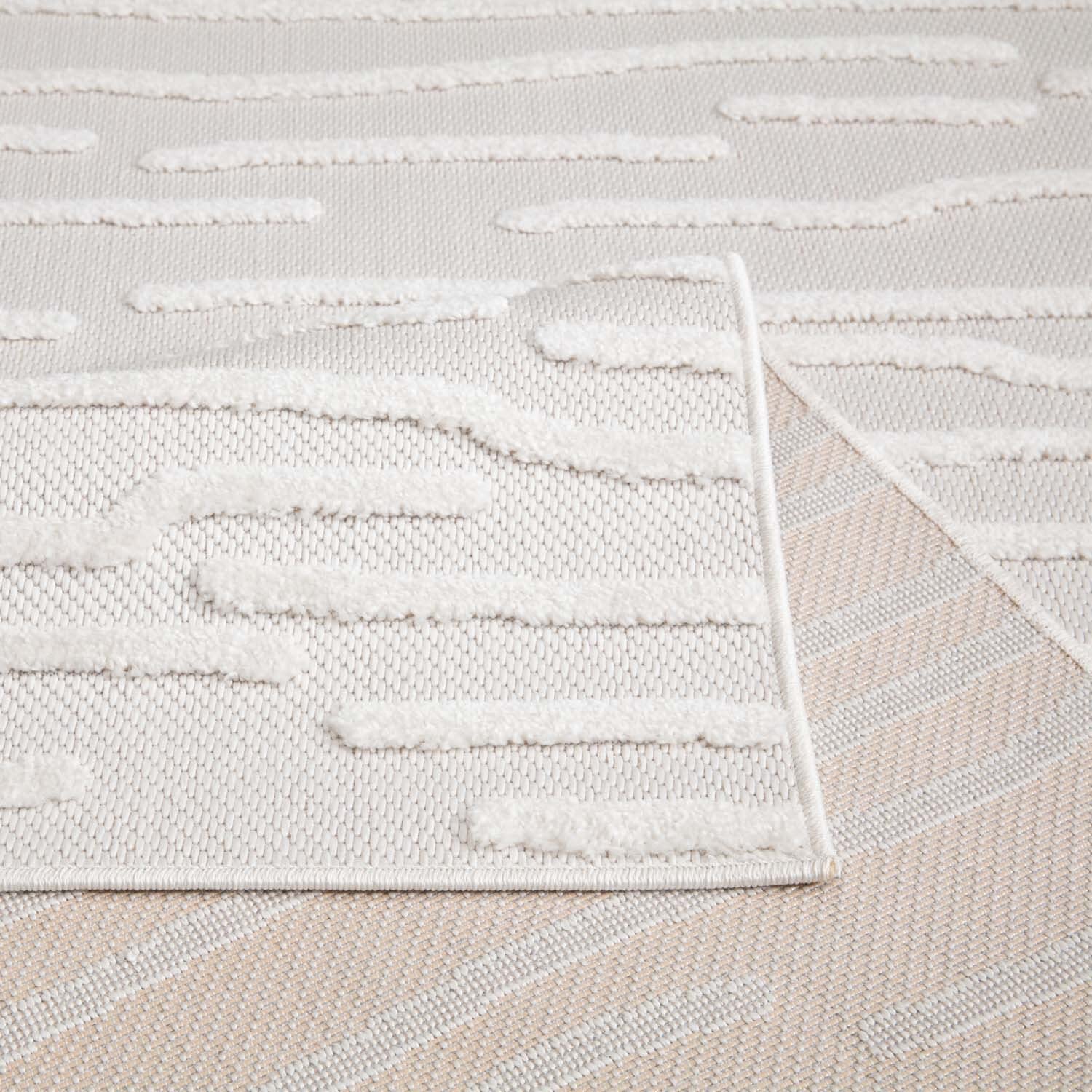 carpet city Tappeto per interni ed esterni, 280 x 380 cm, per interni ed esterni, resistente alle intemperie, per balcone, terrazza, corridoio, cucina, soggiorno, alta profondità, effetto 3D, motivo a
