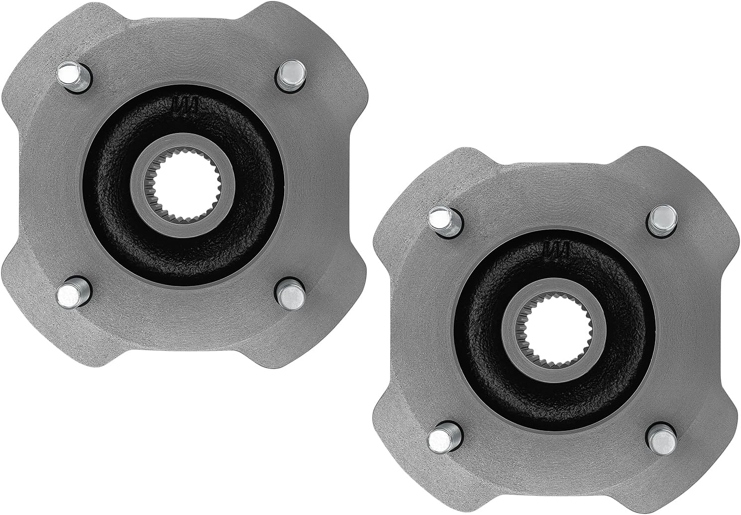 M MATI Front Left & Right Wheel Hubs for Honda Rancher 420 TRX420 Foreman Rubicon 520 500 TRX520 TRX500 2014-2024 44615-HR3-A20