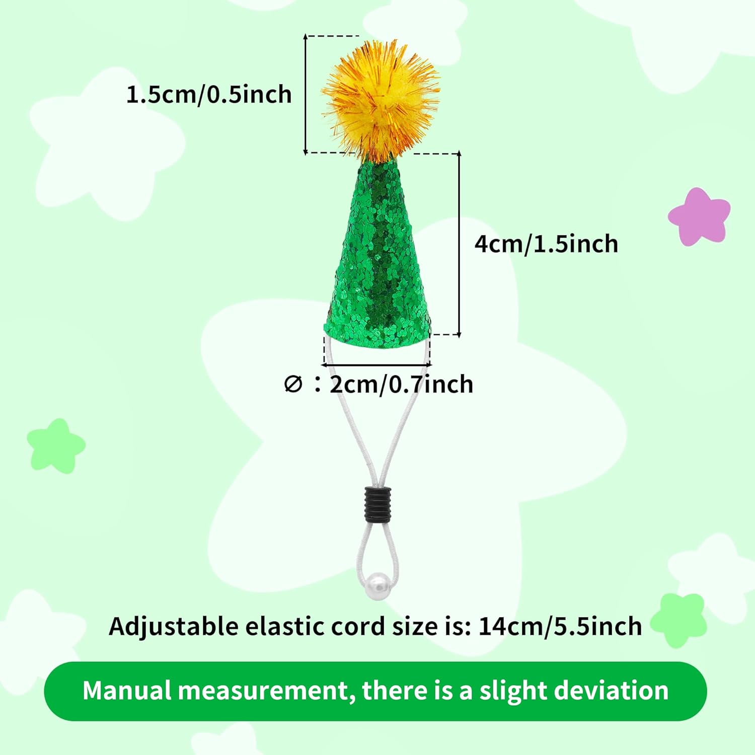 30 or 100 Pcs Mini Party Hats for Animal Figures Toys Reusable Tiny Party Hats for Action Figure Birthday Hat