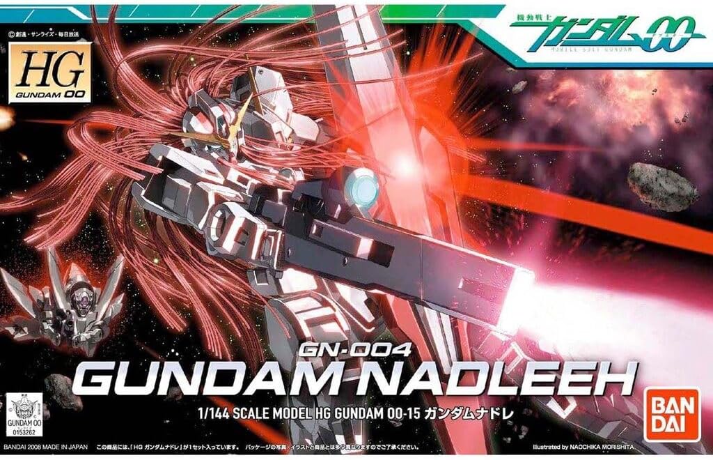 Gundam 00: HG GN-004 Gundam Nadleeh Scale 1/144