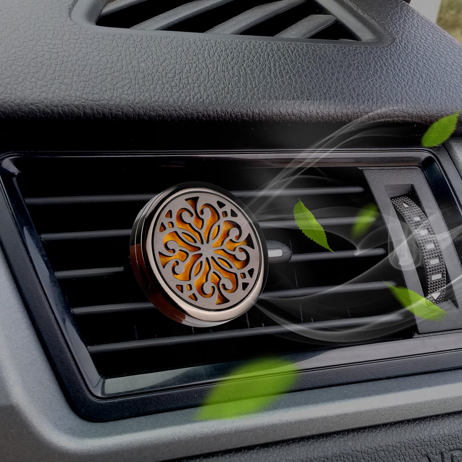 OOTSR Clip Deodorant Diffusore di Oli Essenziali per Aromaterapia per Auto Casa Ufficio