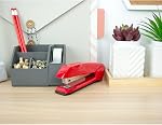Bostitch Office B210R-RED Bostitch Ascend 3 in 1 Stapler with Integrated Remover & Staple Storage, Red (B210-Red)
