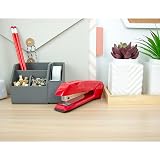 Bostitch Office Ascend 3 in 1 Stapler Integrated Remover & Staple Storage, 420 Staples Included, 20 Sheet Capacity, Lightweight, Red (B210R-RED), Full Size – view 2