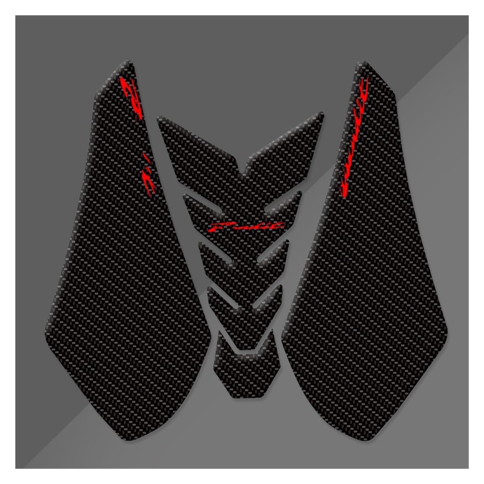 Per S&uzuki Per Bandit650 Per GSF650 2007-2012 2016 Protezione Serbatoio Moto Adesivo Trasparente A Spina Pesce(Multi-colored)