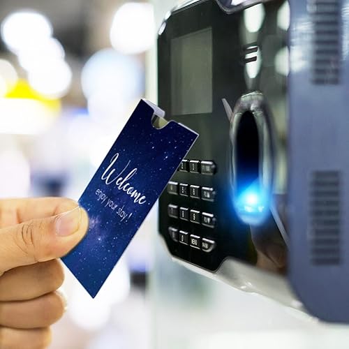 Miniatura 7 de Geyoga Paquete de 5000 sobres para tarjetas de hotel para llaves de hotel, delicadas, impresas a granel, para tarjetas de regalo de bienvenida,