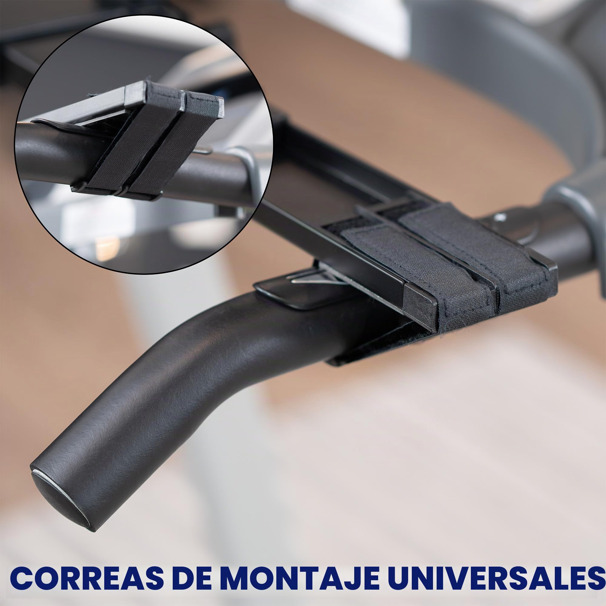 VIVO Escritorio Universal de Madera para portátil, Soporte ergonómico Ajustable para Cintas de Correr, Incluye Alfombrilla de Mouse y Soporte para muñeca, Soporte-tdml4