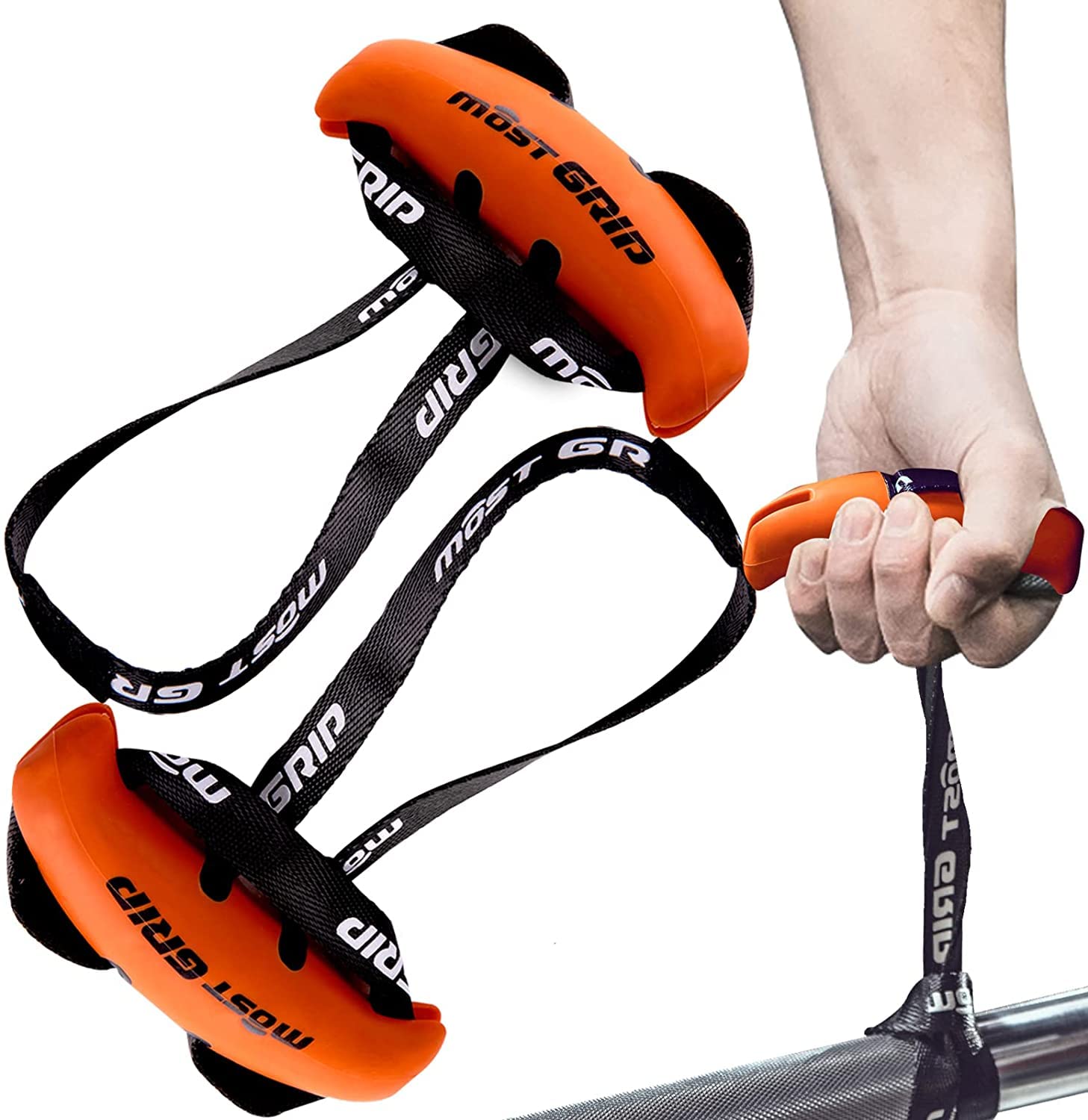 Most Grip | Handles Grips Fitness Strap Heavy Duty Cable Handles Training Grip Strength Sling Trainer for Pull-up Bars Barbells and Pulling Machines (B09RVVG9RP) Amazon Price History, Amazon Price Tracker