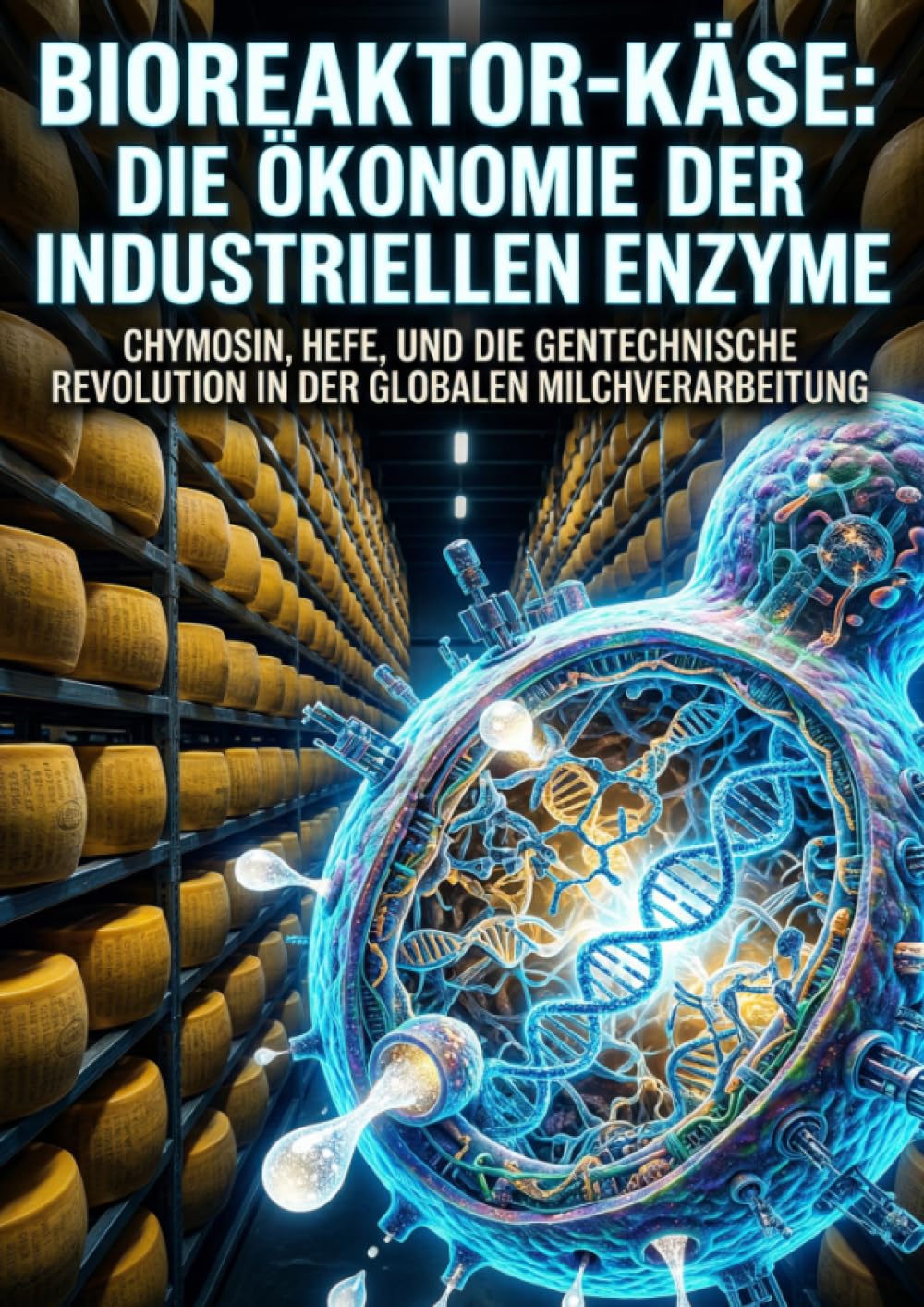 Bioreaktor-Käse: Die Ökonomie der industriellen Enzyme: Chymosin, Hefe, und die gentechnische Revolution in der globalen Milchverarbeitung