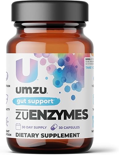 UMZU zuENZYMES Enzimas digestivas 30 cápsulas