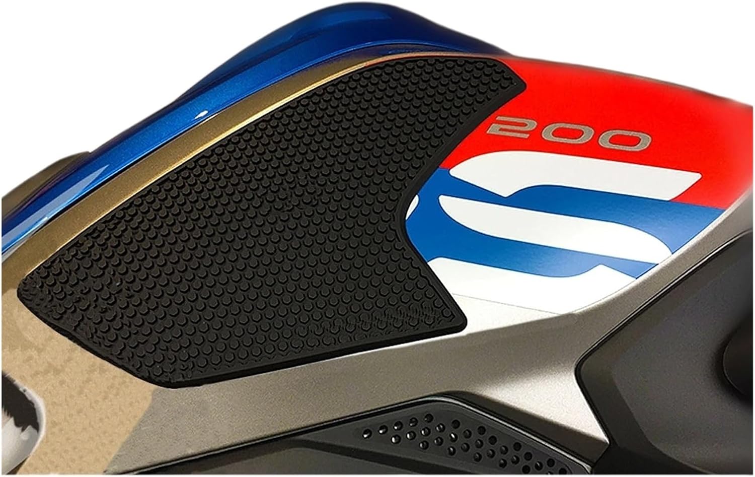 Motorcycle Tank Sticker for R12-00GS R12-50GS LC Motorcycle Side Non-Slip Fuel Tank Pad Rubber Oil Guard Decal Stickers Protection.