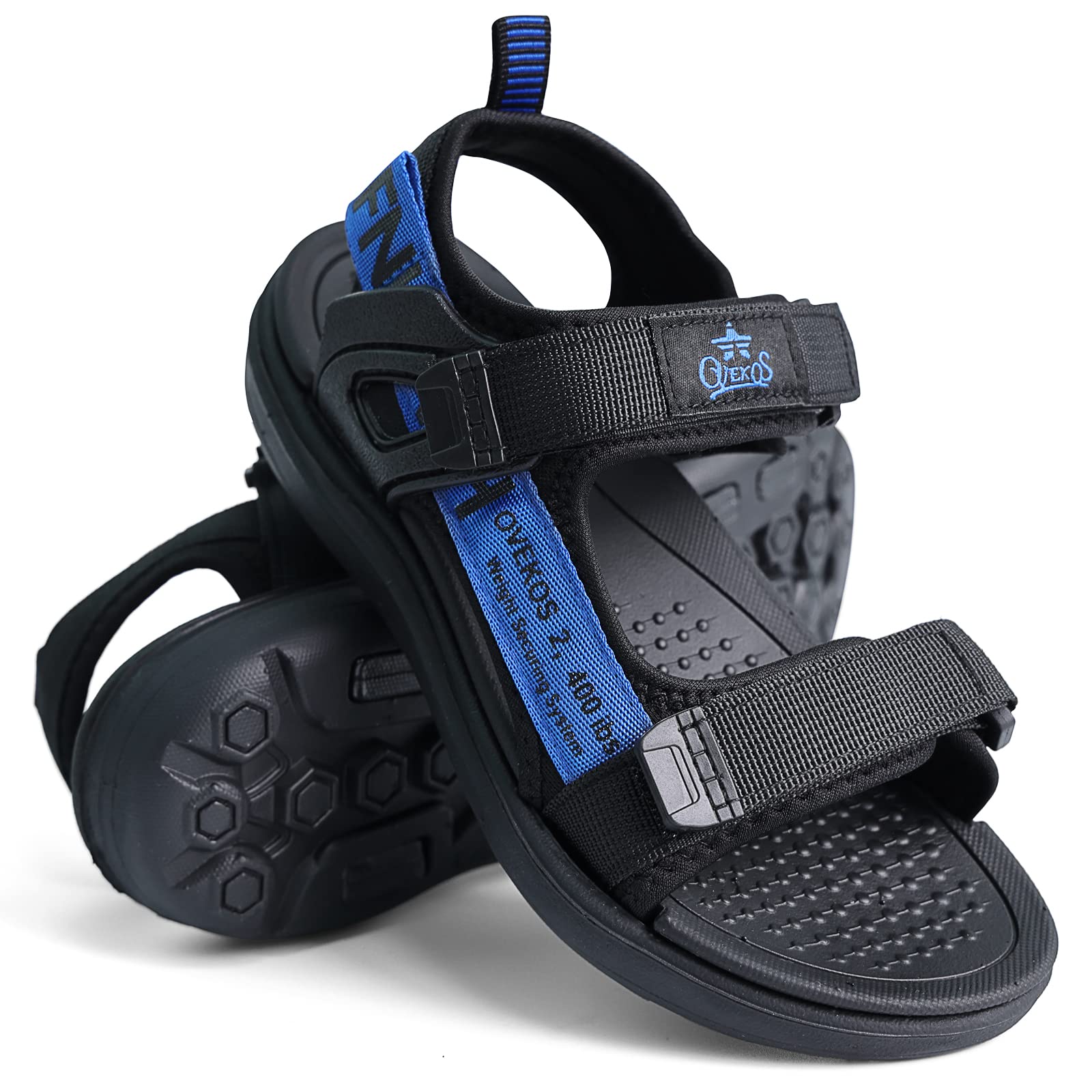 Sandalias para niños Zapatos planos deportivos al aire libre con punta abierta para niños Tamaño 28-41 EU