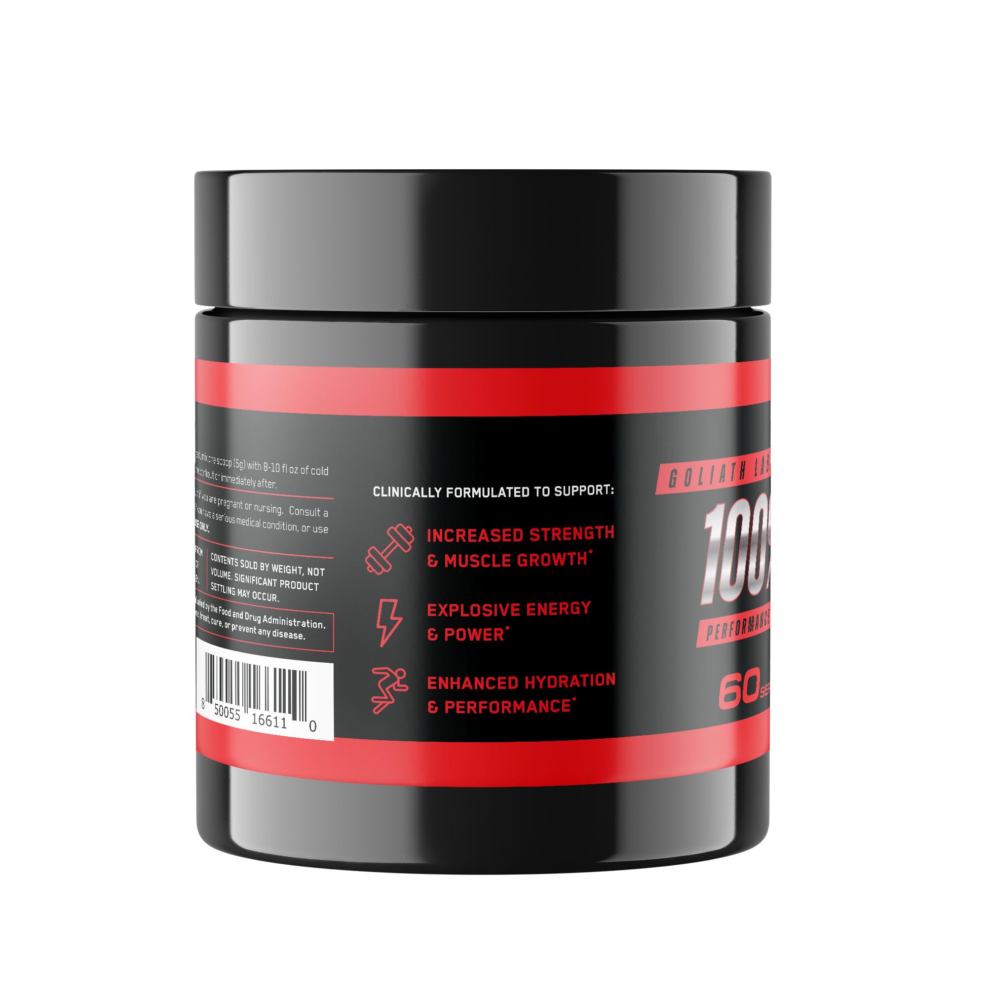 Goliath Labs Pure Creatine Monohydrate Powder, Unflavored, 300g, 60 Serves — Amazon image 6
