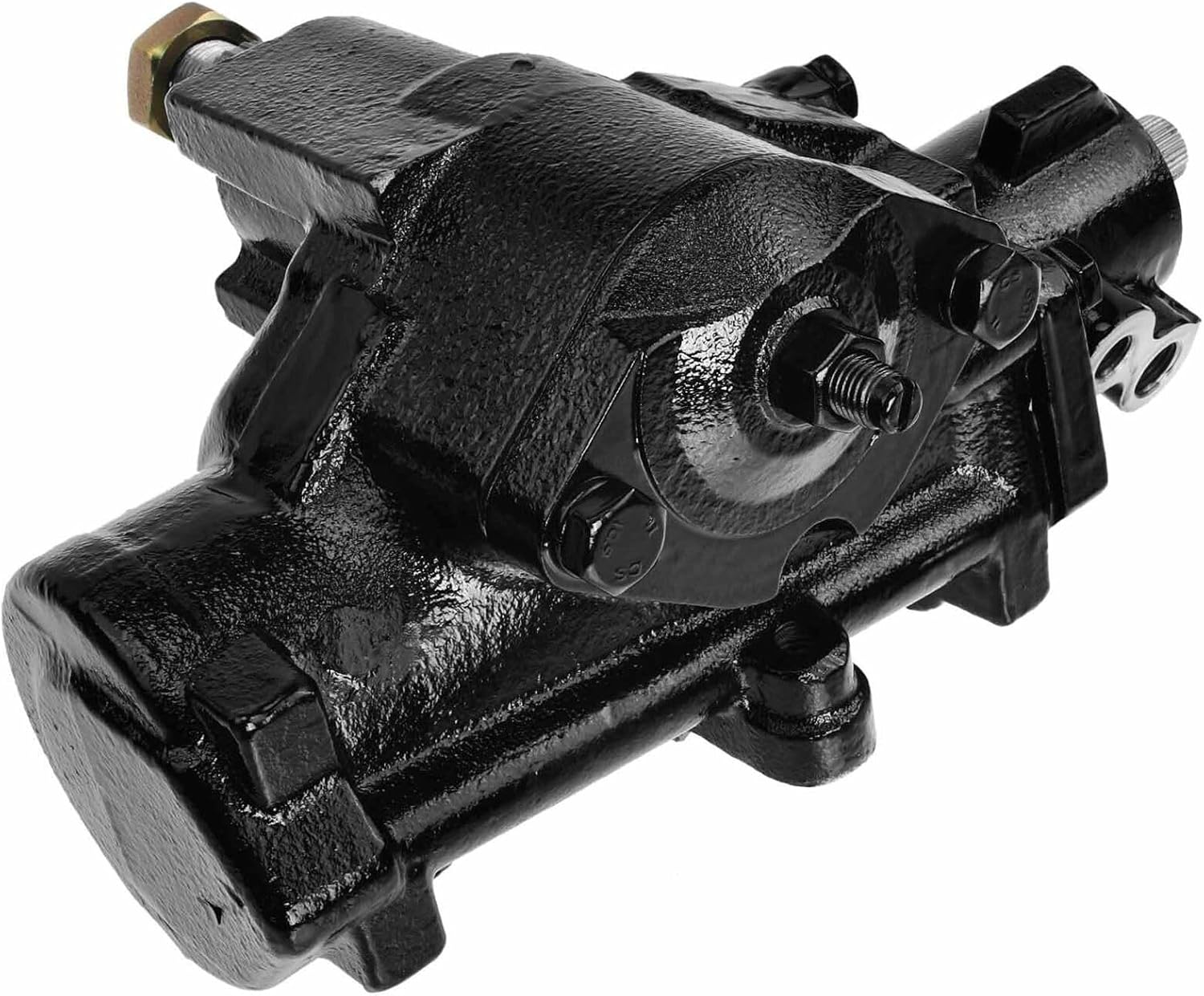Power Steering Gear Box for Lincoln for Continental 1970-1979 for Mark III 1968-1971 for Mark IV 1972-1976 for Mark V 1977-197 Steel/Aluminum-Casting Material Black 276541 27-6541