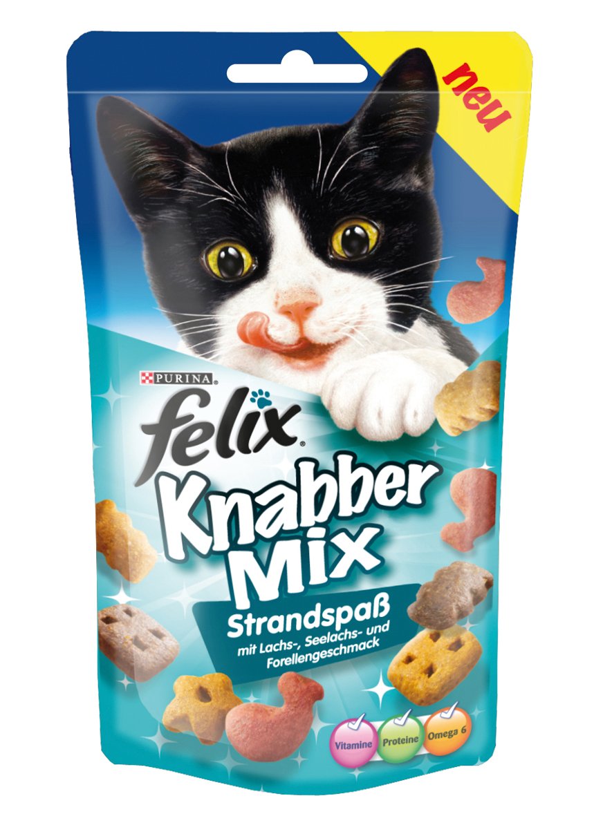 Felix KnabberMix Strandspaß, 4er Pack (4 x 60 g)