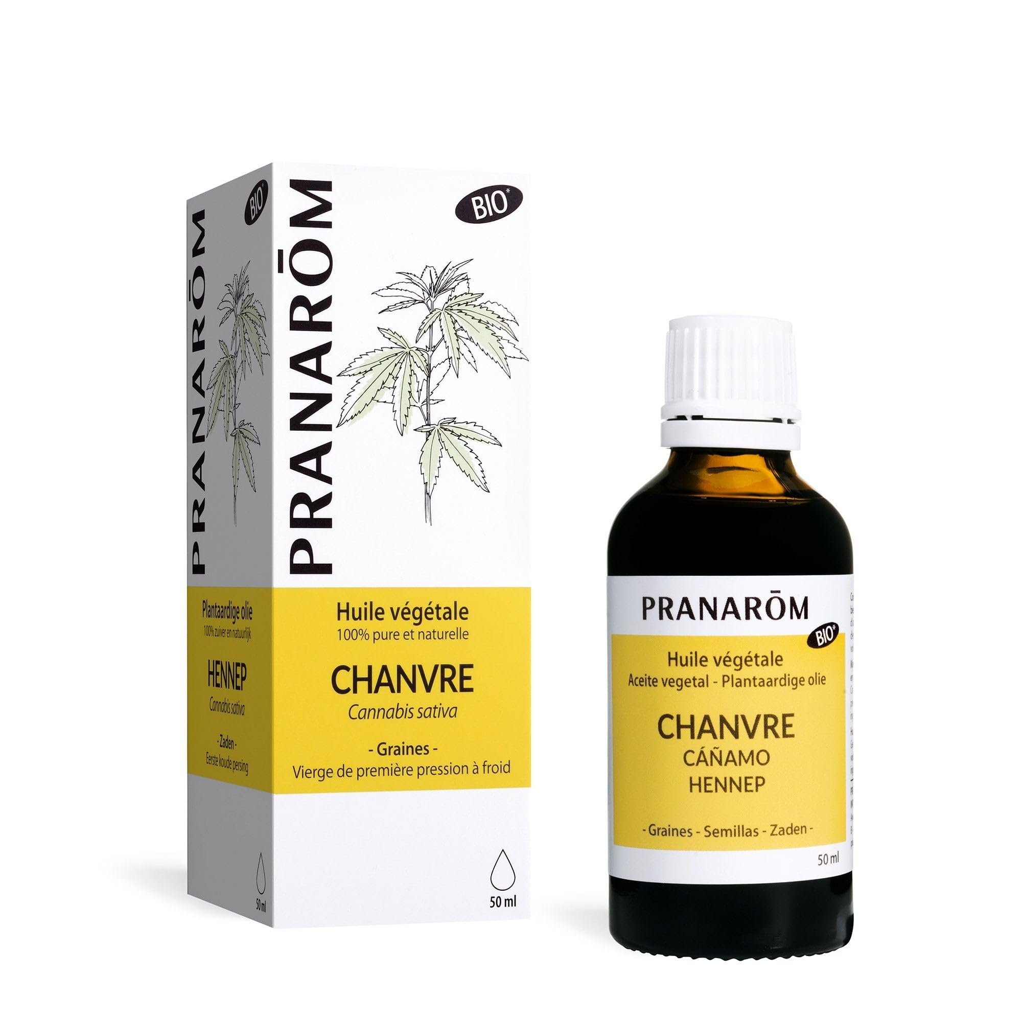 PRANAROM - Cañamo Bio - Aceite Vegetal - 50ml