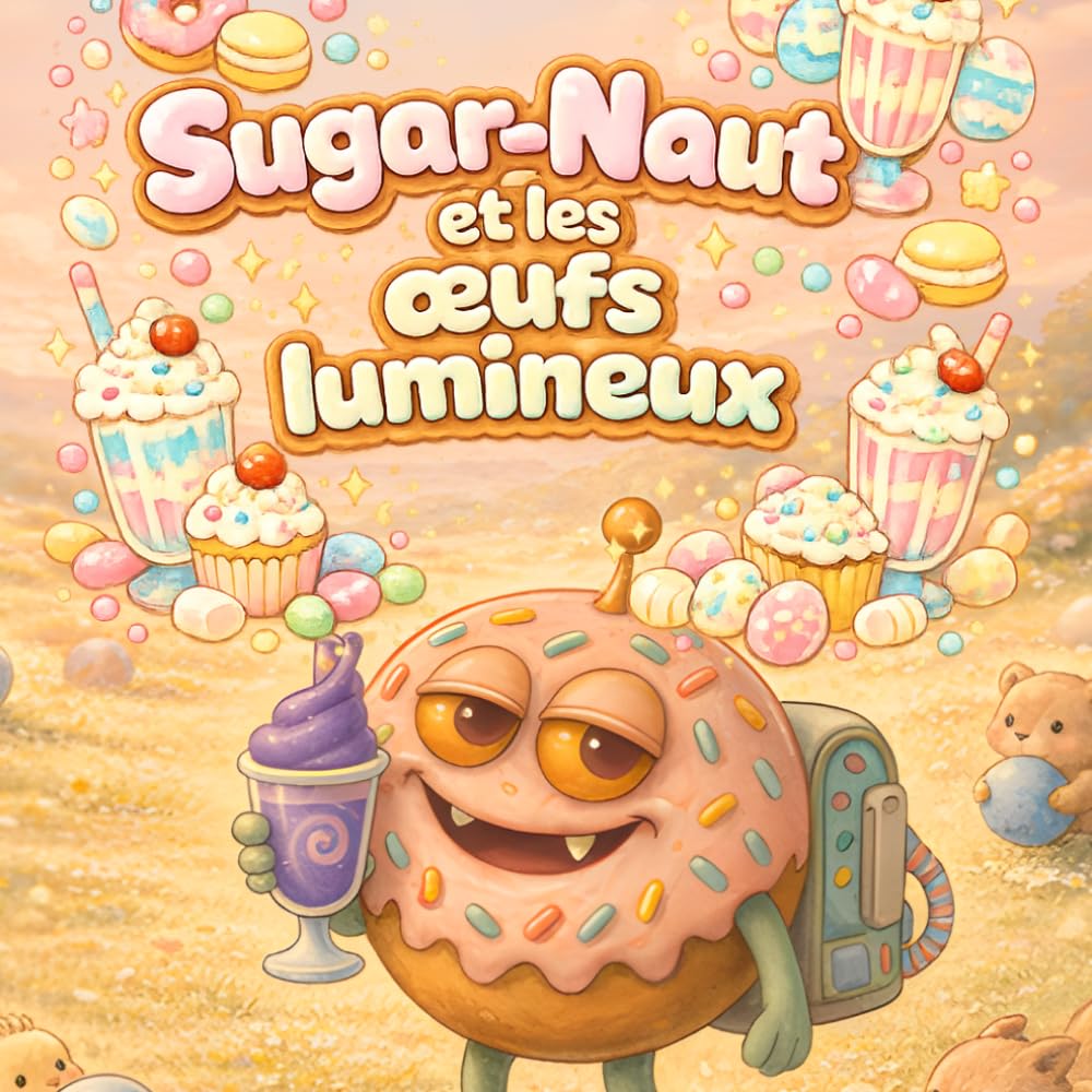 Sugar-Naut et les œufs lumineux: Une douce histoire de Pâques pour se détendre et rêver (sugarnaut (édition française))