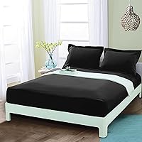 Vista 14 de Mocassi Sábana Bajera Ajustable Matrimonial - Sábanas Refrescantes de Bolsillo Profundo hasta 16 pulgadas - Hotel de Lujo 1800 Premier - Sábanas Más