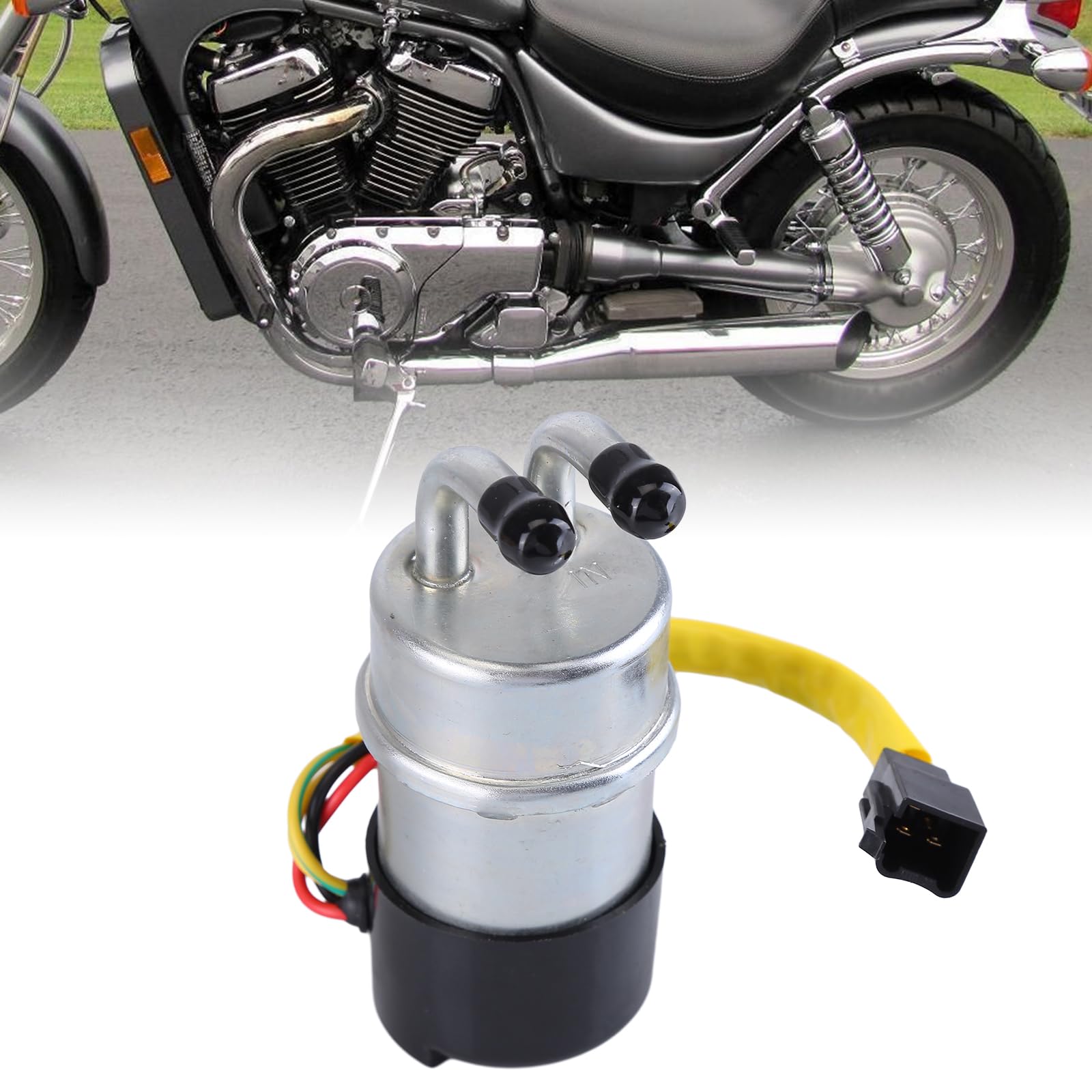 15100-38A10 Kraftstoffpumpe Benzinpumpe Kompatibel für Suzuki VS 1994-2009 VS600 VS700 VS750 Intruder VS800 1986-2009 15100-38A11 Einlass Kraftstoffpumpe Fuel Pump Gasoline Pump 15100-38A10