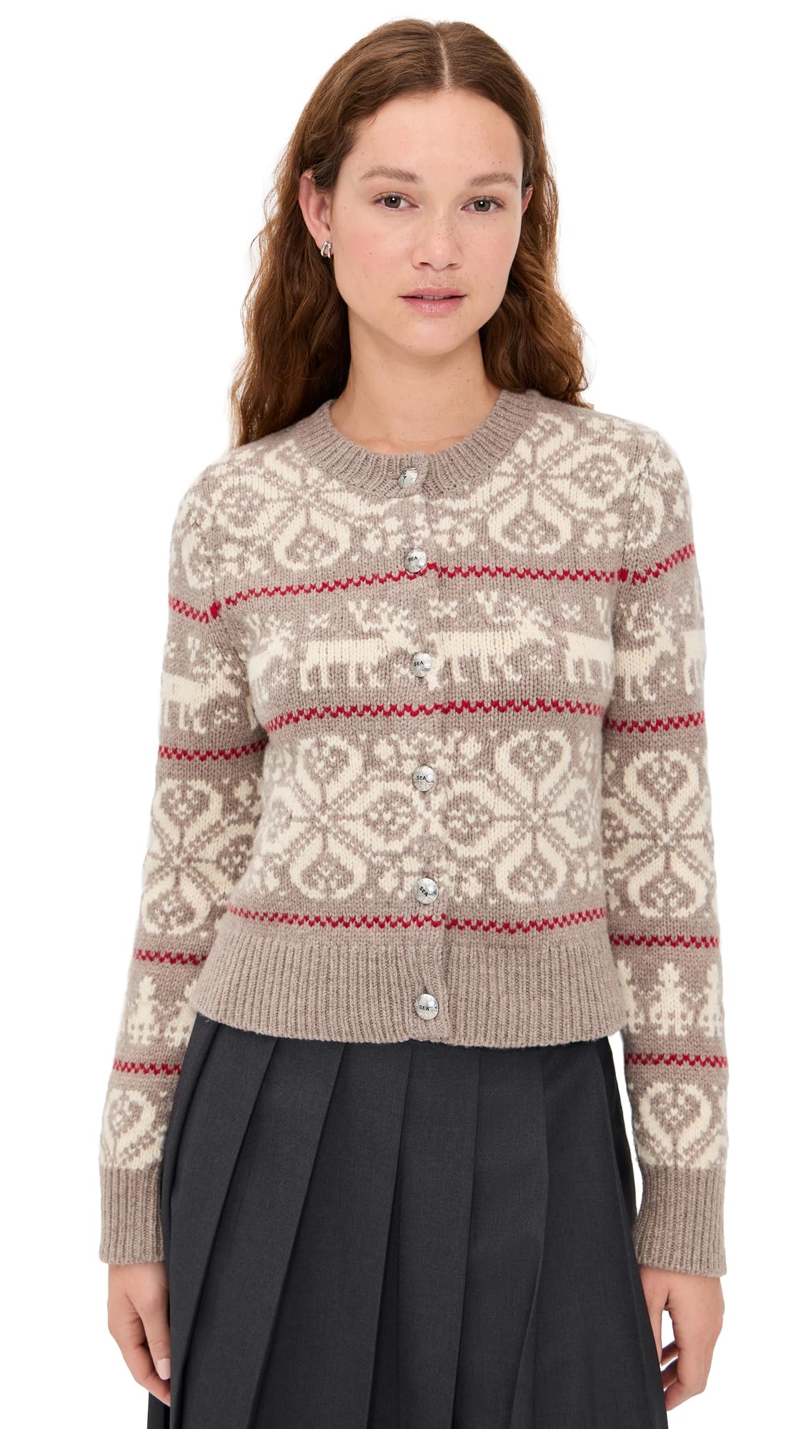 Sea Womens Hollis Knit Cardigan