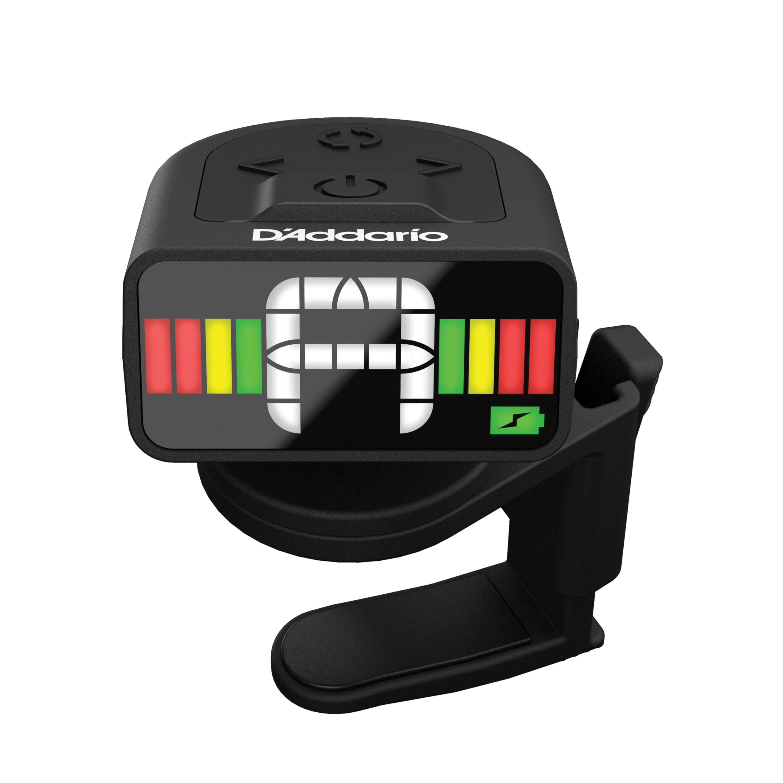D'Addario PW-CT-12RC Micro Headstock Rechargeable Tuner, Black, Single Pack - Image 3