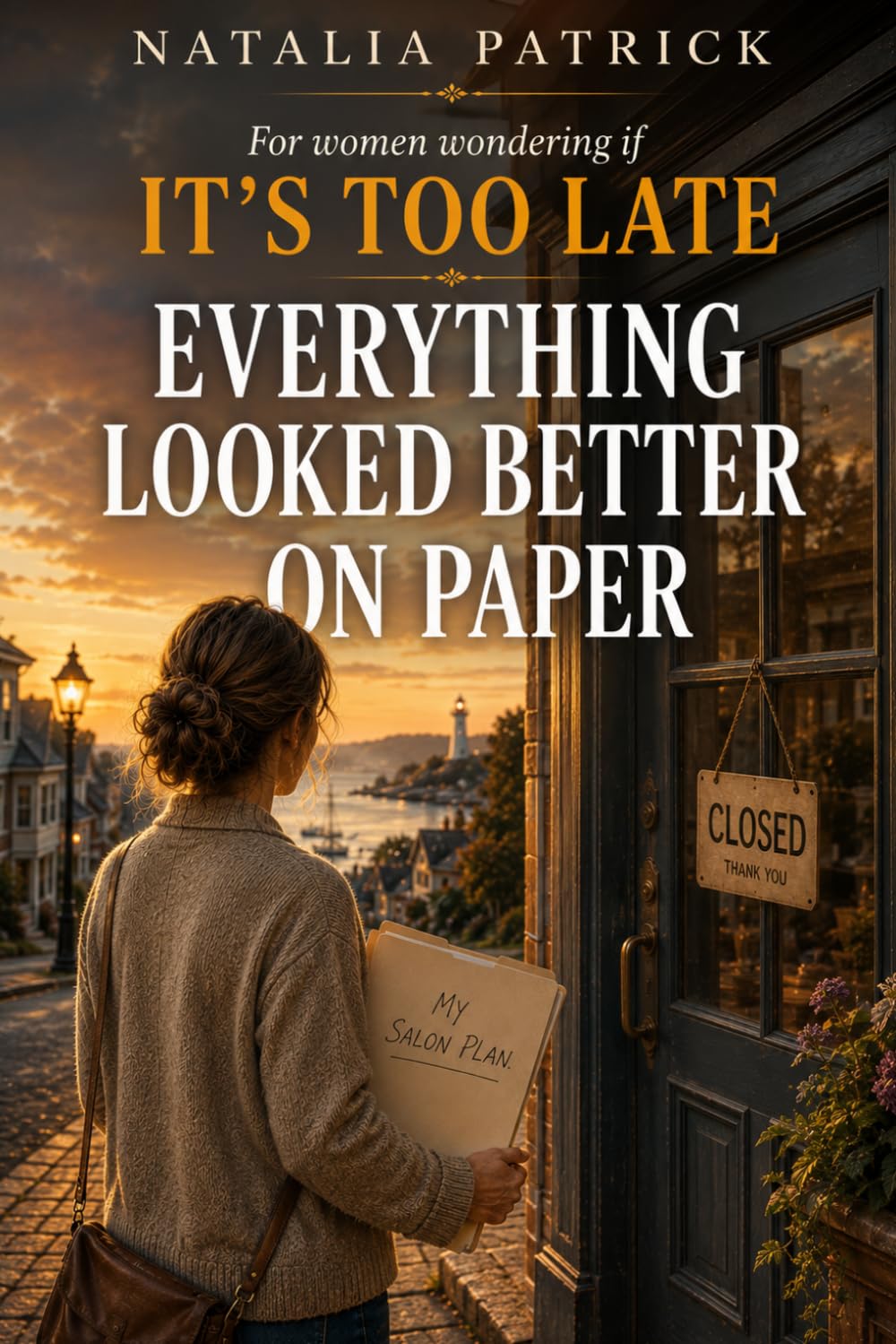 EVERYTHING LOOKED BETTER ON PAPER: A novel for women wondering if IT’S TOO LATE