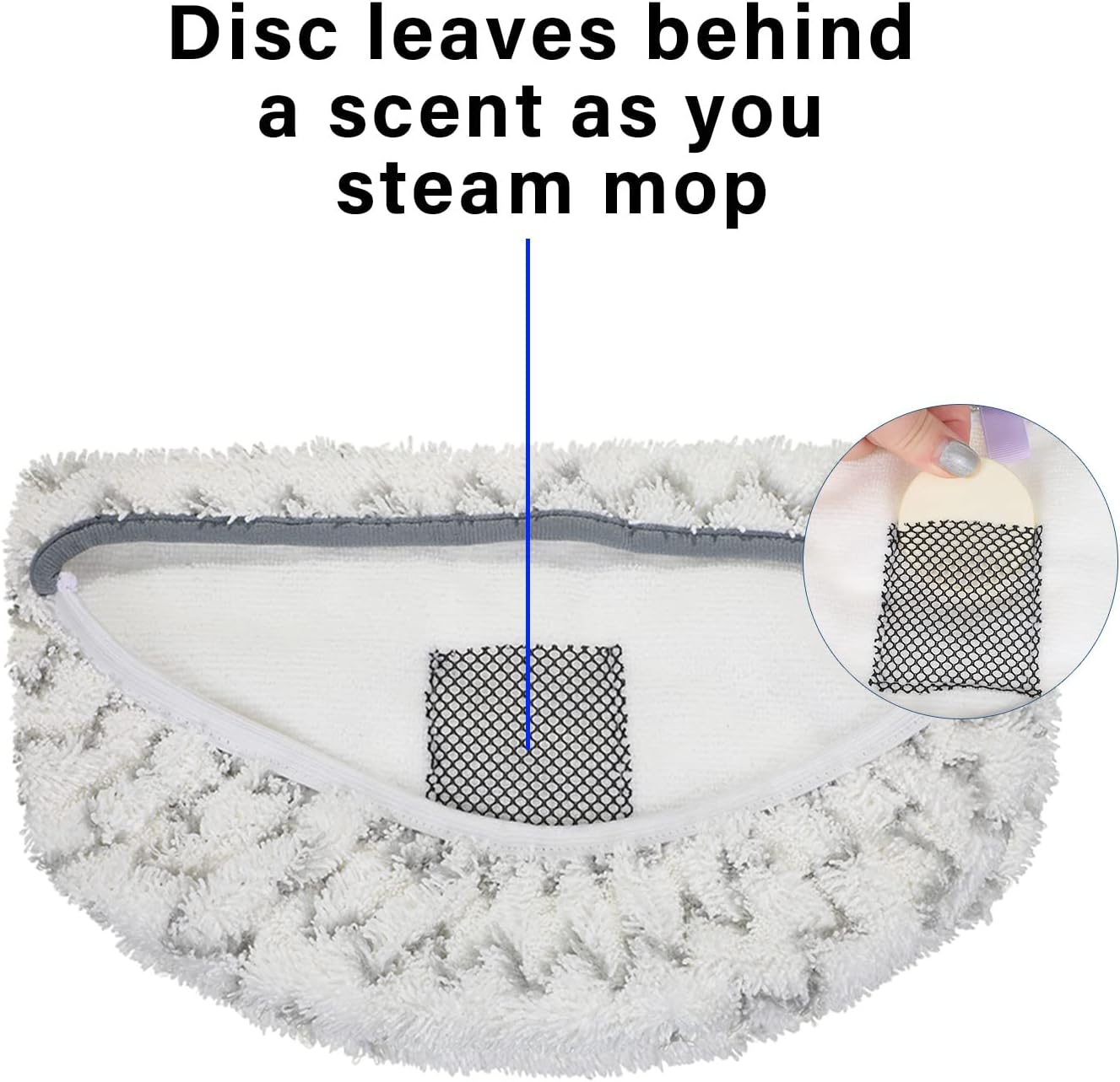 review Sadnyy 100 Pieces Replacement Steam Mop Scent Discs Fragrance Scented Pads 10 Different Fragrance Discs Compatible with Bissell Powerfresh and Symphony Series Fits Model 1940,1806 and 1132