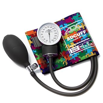 ADC 760-10SAPP Prosphyg Aneroid Sphyg, Puzzle Pieces, Small Adult