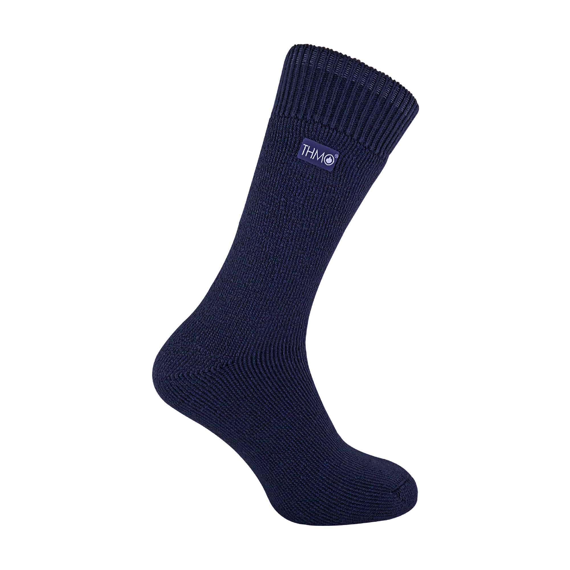 Thmo Men's 21 Navy - 1 Pair Thick Winter Soft Top Thermal Socks (6-11 Uk, )