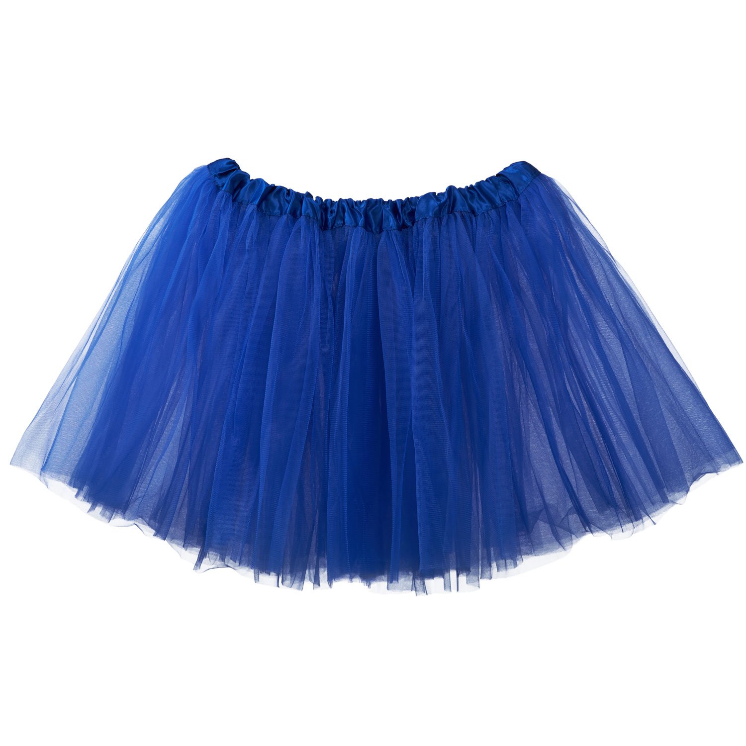 Adult Tutu Skirt, Classic Elastic 3 Layer Tulle Tutu for Women and Teens