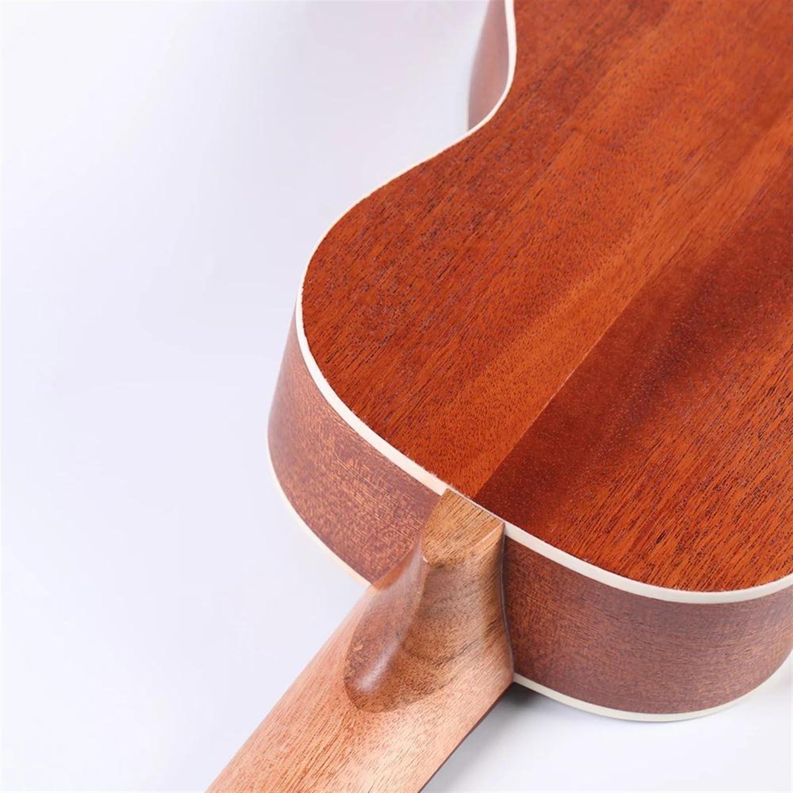 23-Zoll-Konzert-Ukulele, 4-saitiges Fichtenholz-Ukelele-Saiteninstrument Mit Zubehör Ukulele für Anfänger