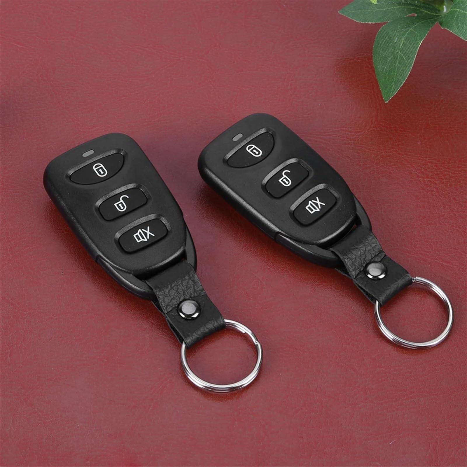 Sistema Alarma Antirrobo Coche Sistema de Seguridad sin Llave protección Alarma antirrobo for vehículos con 2 mandos a Distancia