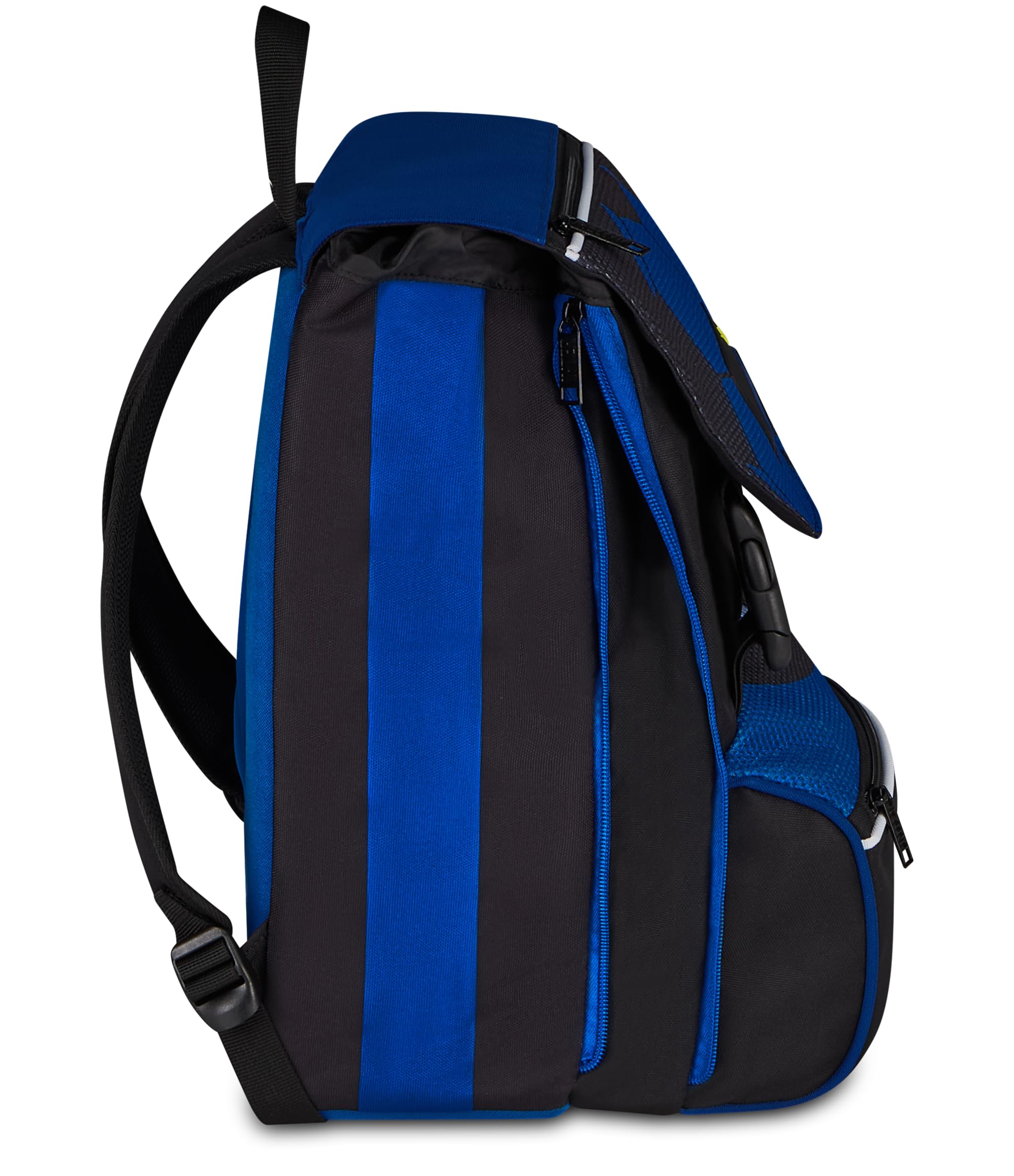 Seven Zaino Estensibile Inter, Doppio Scomparto, Blu, 24 L, Zip laterali, Tasca frontale, Tasca laterale portaborraccia, Scuola elementare e media, Bambino, Ragazzo, Calcio, Prodotto ufficiale