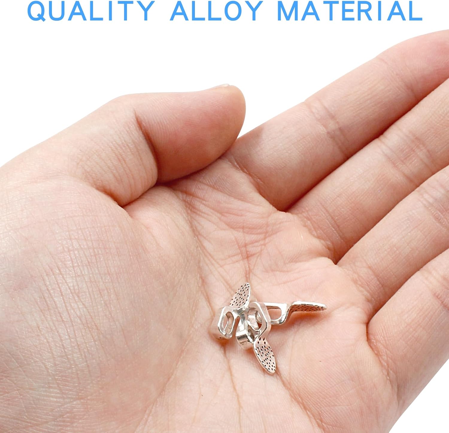 Spoon Pendant Bail, Necklace Pendant Bail Jewelry Hardware Bails,Glue On Bails For Jewelry Making - Image 4