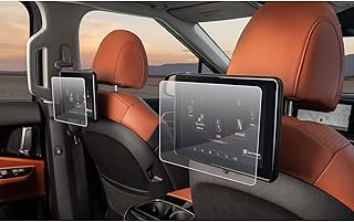 (Pack of 2) R RUIYA 2023 Kia Carnival Rear Entertainment Screen Protector for 2022 2023 2024 Kia Carnival KA4 Carnival SX & SX-Prestige Back Seat TV Entertainment Screen System Accessories Touchscreen Center Display HD Protective Film (Rear Seat Screen)