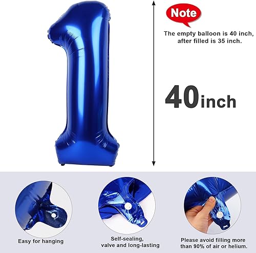 Vista 572 de Globo número 2 de 40 pulgadas, para decoración de cumpleaños y graduaciones, para niños y niñas (color verde claro)