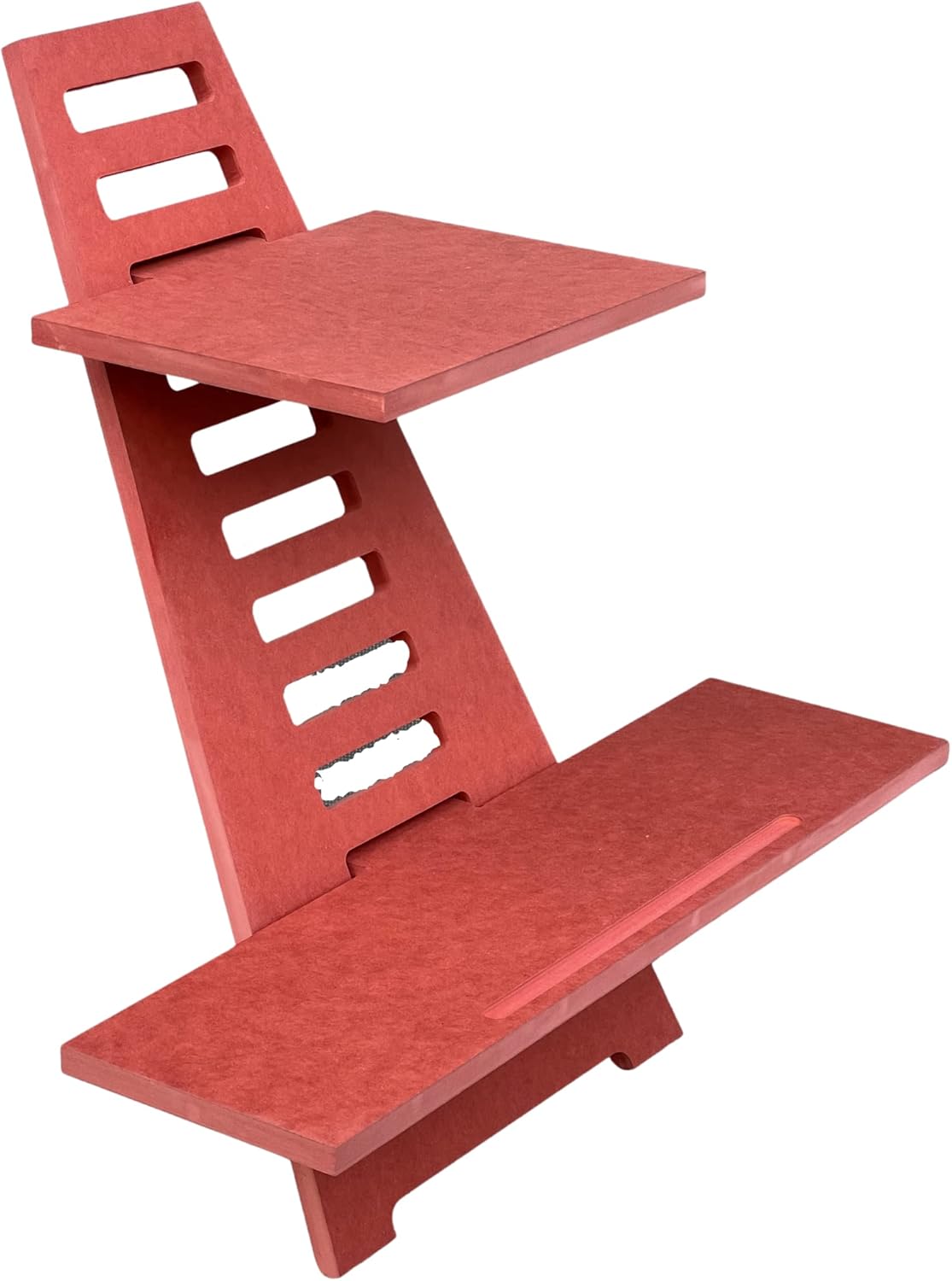 KYZEN Laptop Desk Stand Made in USA Wood Standing Desk Converter Lightweight