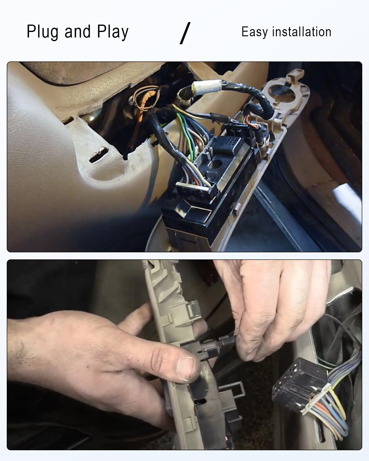 Obaee Driver & Passenger Side Power Window Switch & Mirror Control 4 Door Compatible With 1994-2001 Chevy GMC C1500 C2500 C3500 K1500 K2500 K3500 Tahoe Yukon, Replaces 15151360 15151362 15009690 - View #10