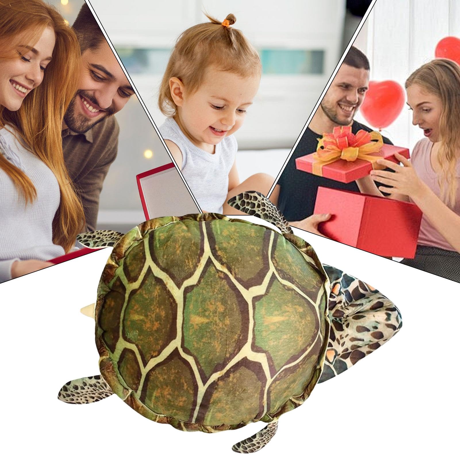 Tragbare, Turtle Shell Kissen, Cartoon Turtle Shell Plüschtier, weich und | Schlafkissen, Kinder Zimmer, Plüschkissen, Wohnzimmer für Kinder, Wohnzimmer, Schlafzimmer, Arbeitsbereich, Spielzimmer