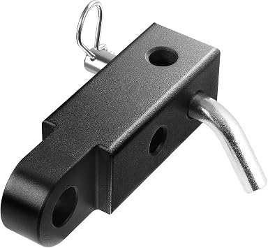 Heavy Duty 2" Trailer Hitch Receiver With D-Ring - 66,000 Lbs Breaking Strength For Trucks & Jeeps