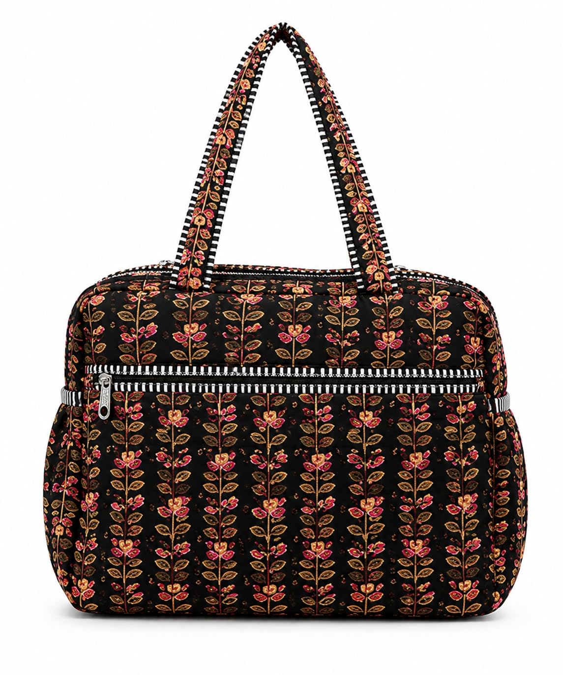 Diaper bag | Handblock Print, Lightweight & Spacious, Travel-Friendly, Baby Essentials Bag, Made in India-image-43
