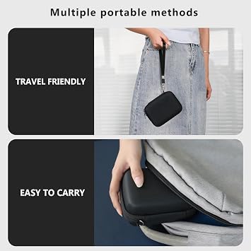 Camera Case for Canon PowerShot ELPH 360 HS A Digital Camera, Black