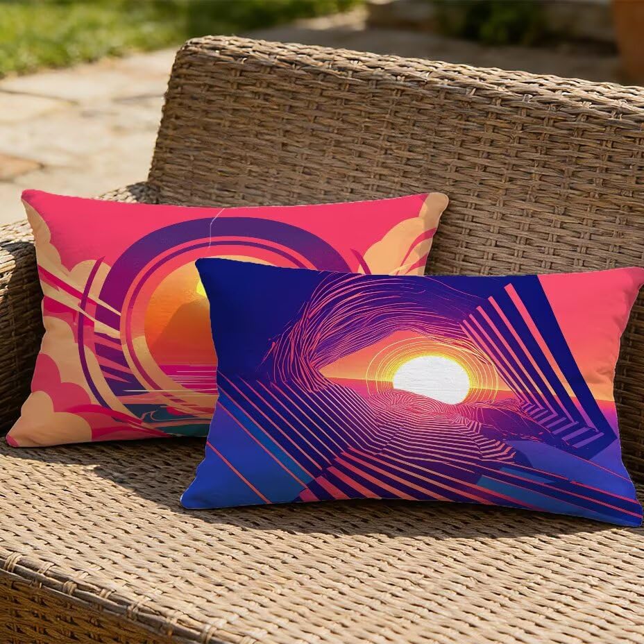 Housse de coussin extérieur 80x100 imperméable pour protéger votre canapé