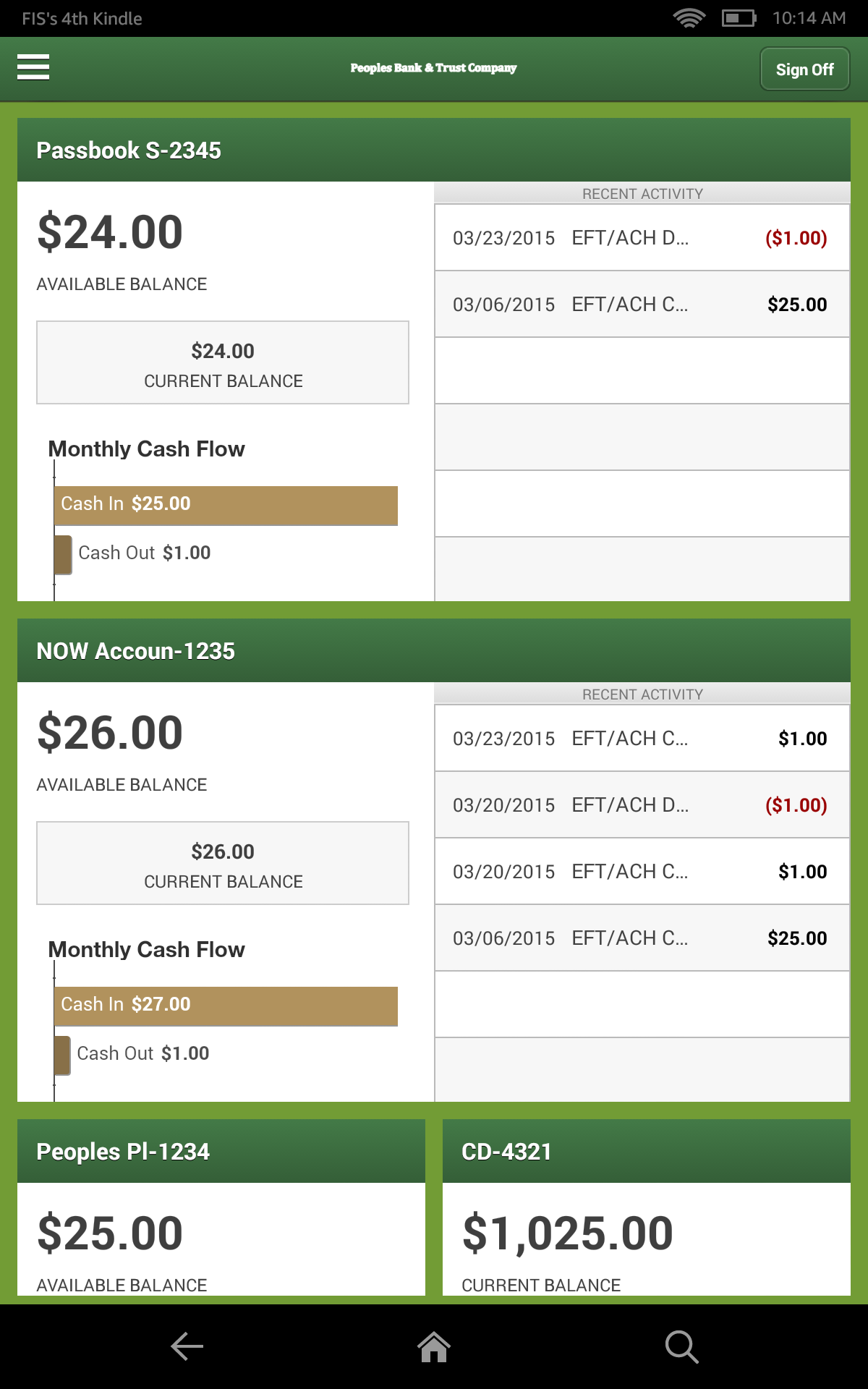 Peoples Bank of Hazard Mobile - App on Amazon Appstore