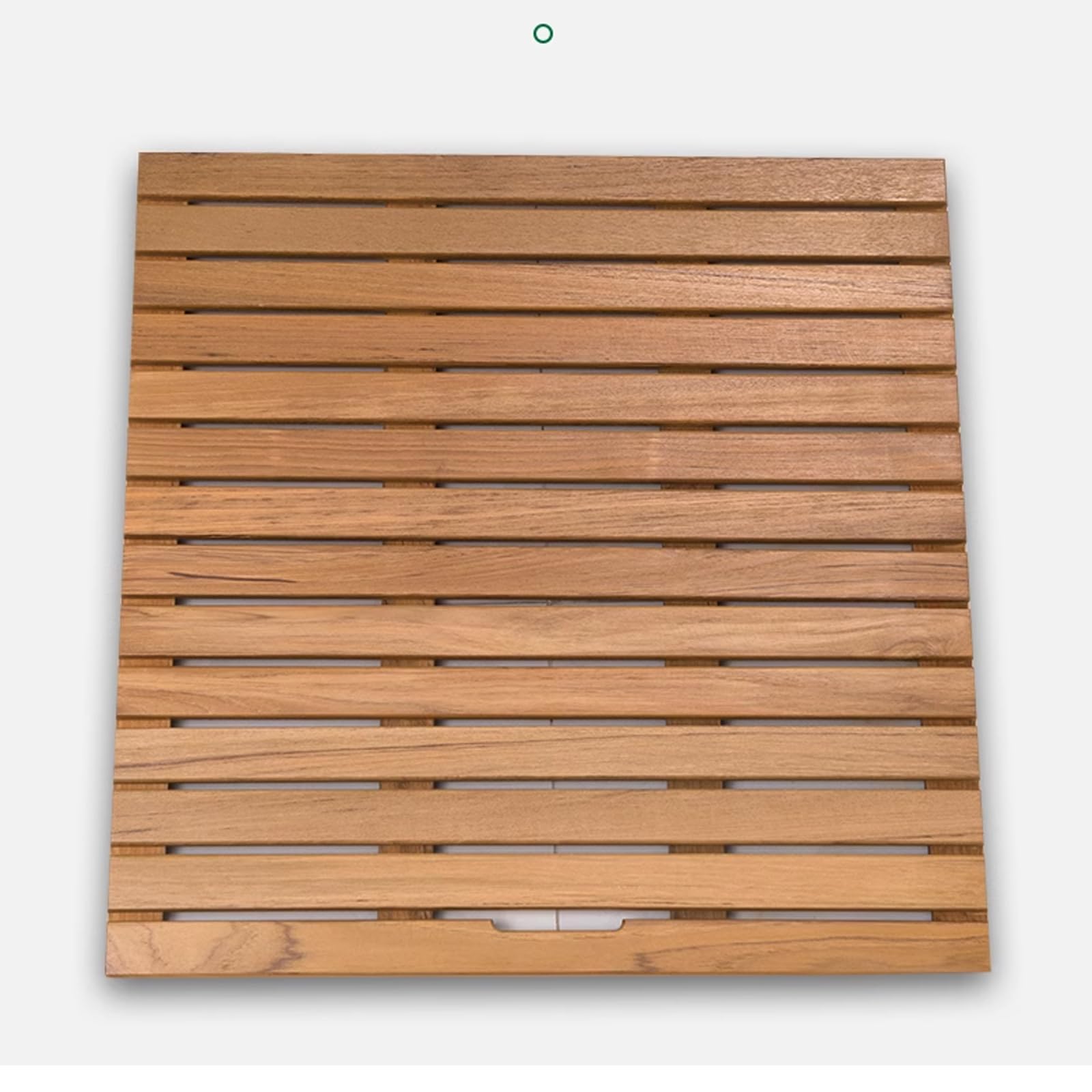 Tappetino da doccia in legno di teak, resistente, con manici, multiplo