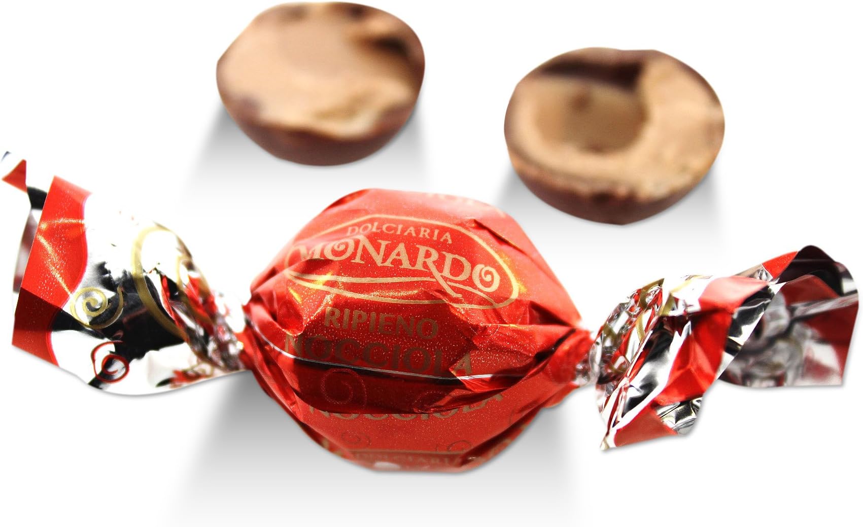 Monardo, Italian Hazelnut Pralines w/Milk Chocolate (Crema Nocciole Tartufo) (2 Lbs)