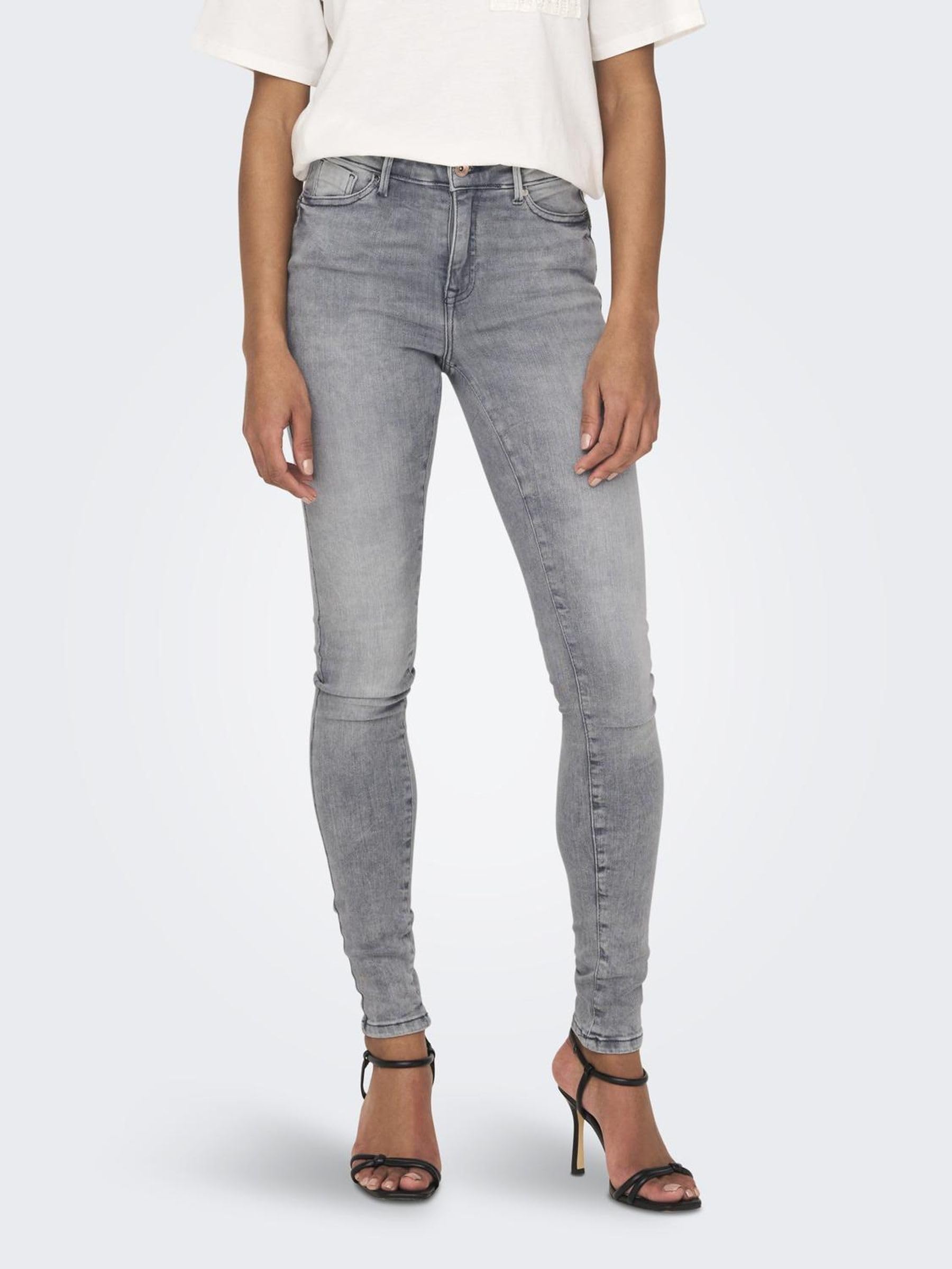 ONLY Jean Skinny ONLPOWER Taille Moyenne Skinny Fit Jeans